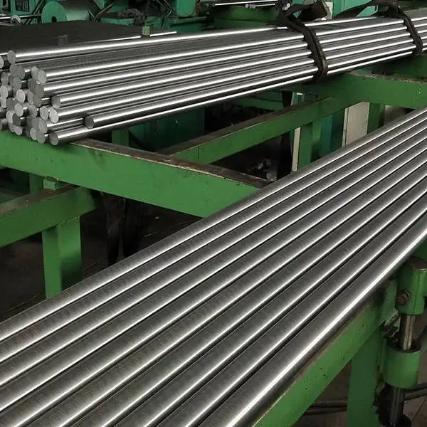 Hard Chrome Plated DIN 1.2711 Cemented Steel Rods 54NiCrMoV6 Low Carbon Steel Solid Round Bar