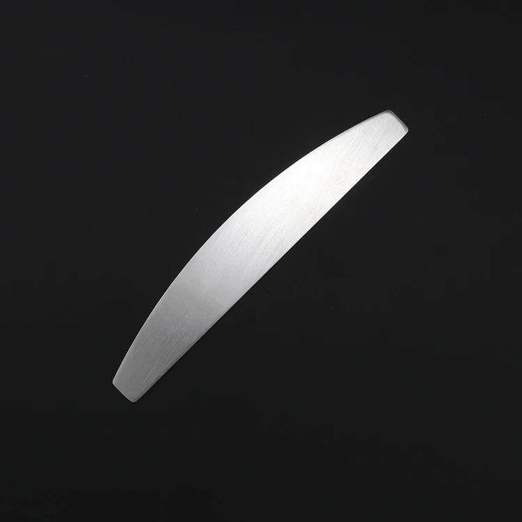 Профессиональная двухсторонняя пилка для ногтей из нержавеющей стали, сменная наждачная бумага, индивидуальная пилка для ногтей