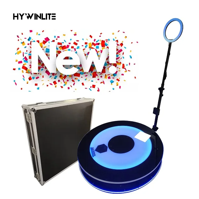 Hot Sale Automatic 360 Photobooth Machine Portable Degree 360 Camera Video Booth Remote