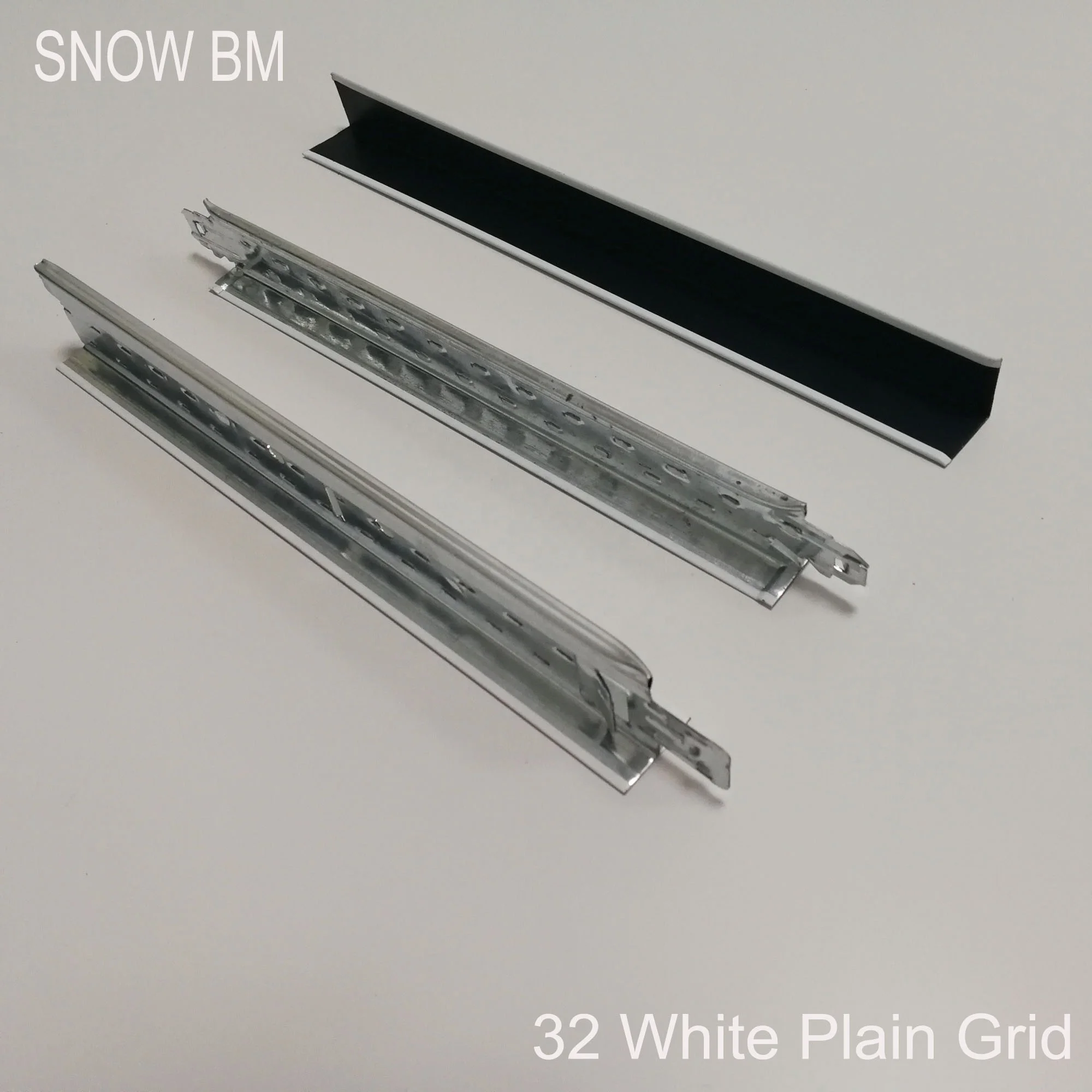 Gypsum ceiling T-Grid T-Bar Accessories Metal steel Cross Tee