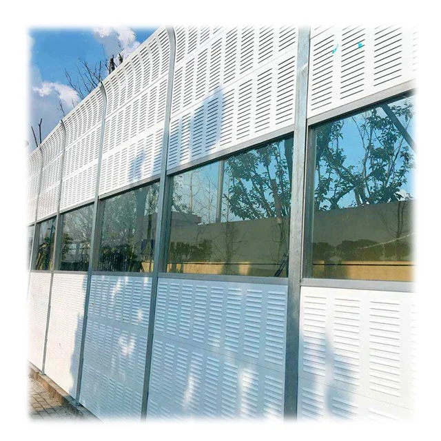 Clear vinyl sound barrier noise control bridge noise barrier panels