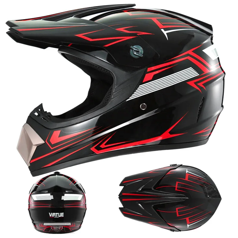 Children and teenagers electric kart trend off-road helmets cross-border adult downhill full helmets