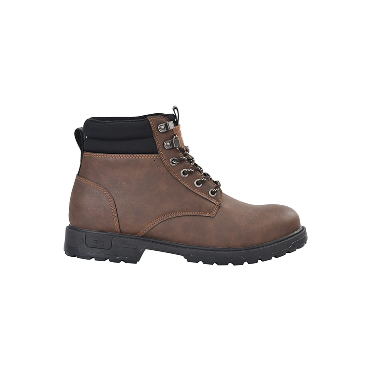 New Style Waterproof Goodyear Welted Cow Split Leather Work Safety Boots Mens winter Shoes