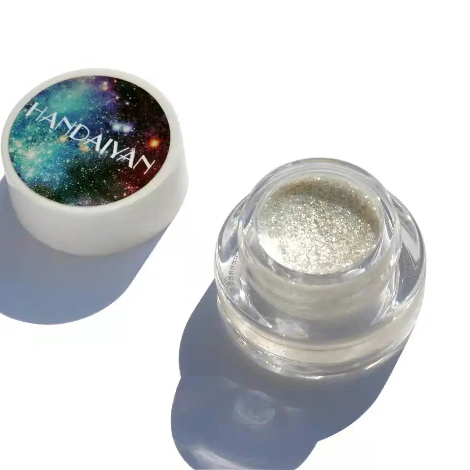 Factory hot sale 5 colors Aurora Colorful Chameleon Rainbow Highlight Eye shadow