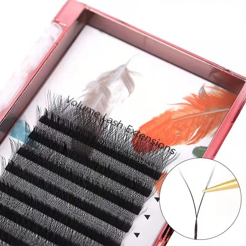 Factory Price High Quality Individual  Black Eyelashes Extensions  YY  3D 4D 5D Shape eyelash extension supplies