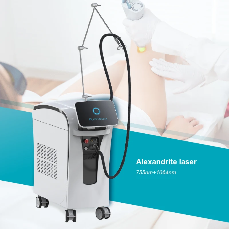 Alex nd yag laser hair removal laser alexandrite Cosmedplus 755nm alexandrite laser hair removal machine price