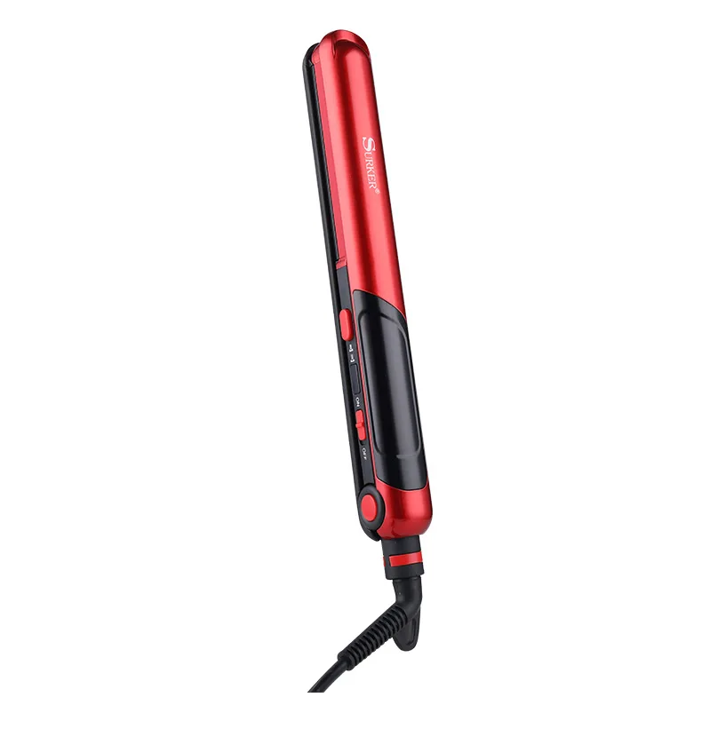 SURKER 3 In 1 Hairstyle Professional Hair Curling Iron Female Hair Straightener