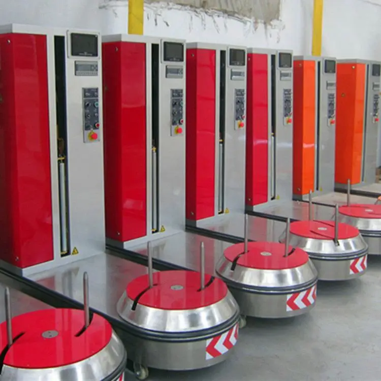 Strong and robust luggage travel bags wrapping machine Luggage packer machine