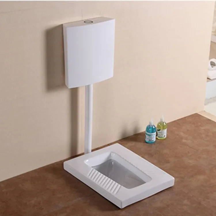 Sanitary ware bathroom ceramic squatting water closet pan