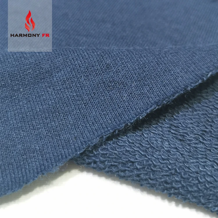 Custom Fire Retardant Modacrylic/FR Viscose/Aramid Terry Fabric