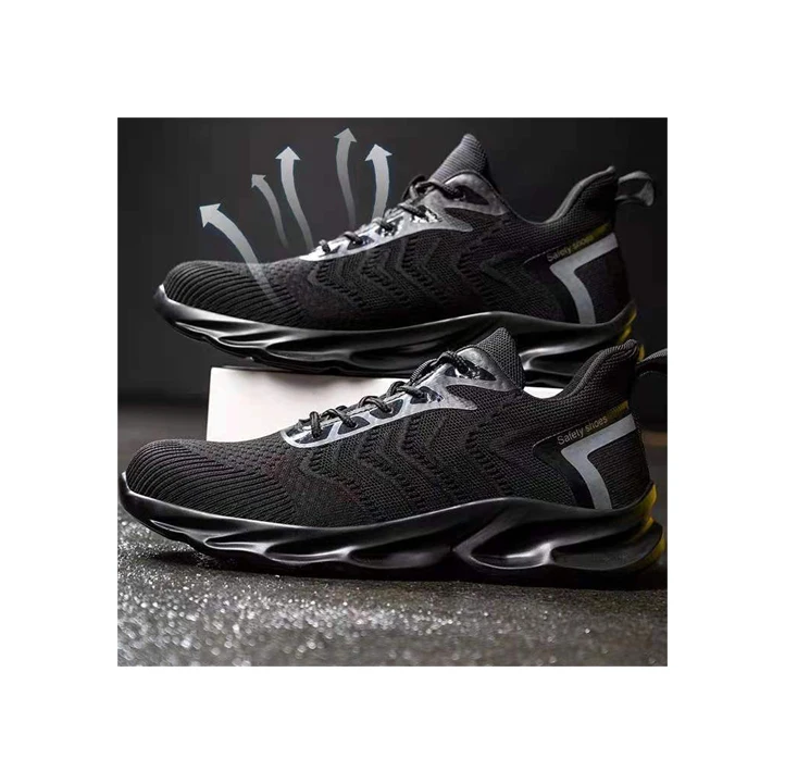 
Excellent Quality Non Slip Work Steel Toe Men Women Brand Safety Shoes 