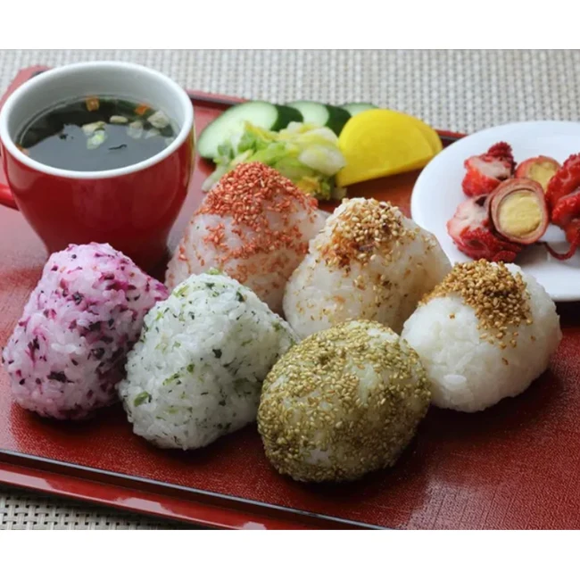 
Nutrition powdered furikake seasoning Japan for a quick lunch 