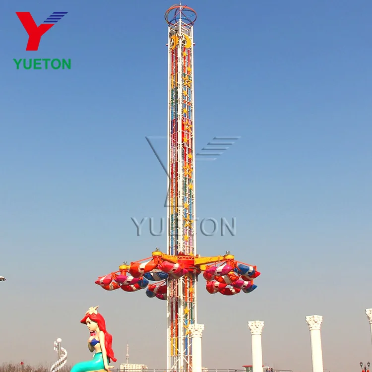 Fairground Attraction Park Equipment Thrill Amusement Manege Interstellar Flying Saucer Twister Tower Disco UFO Ride For Sale