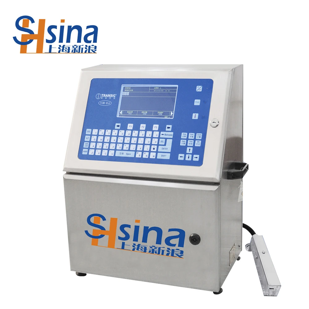 Chinese Continuous Expiry Date Batch Code Inkjet Printer