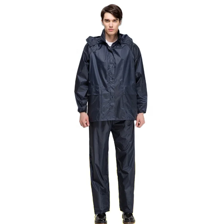 
100% waterproof motorcycle durable adult rain coat rainsuit 