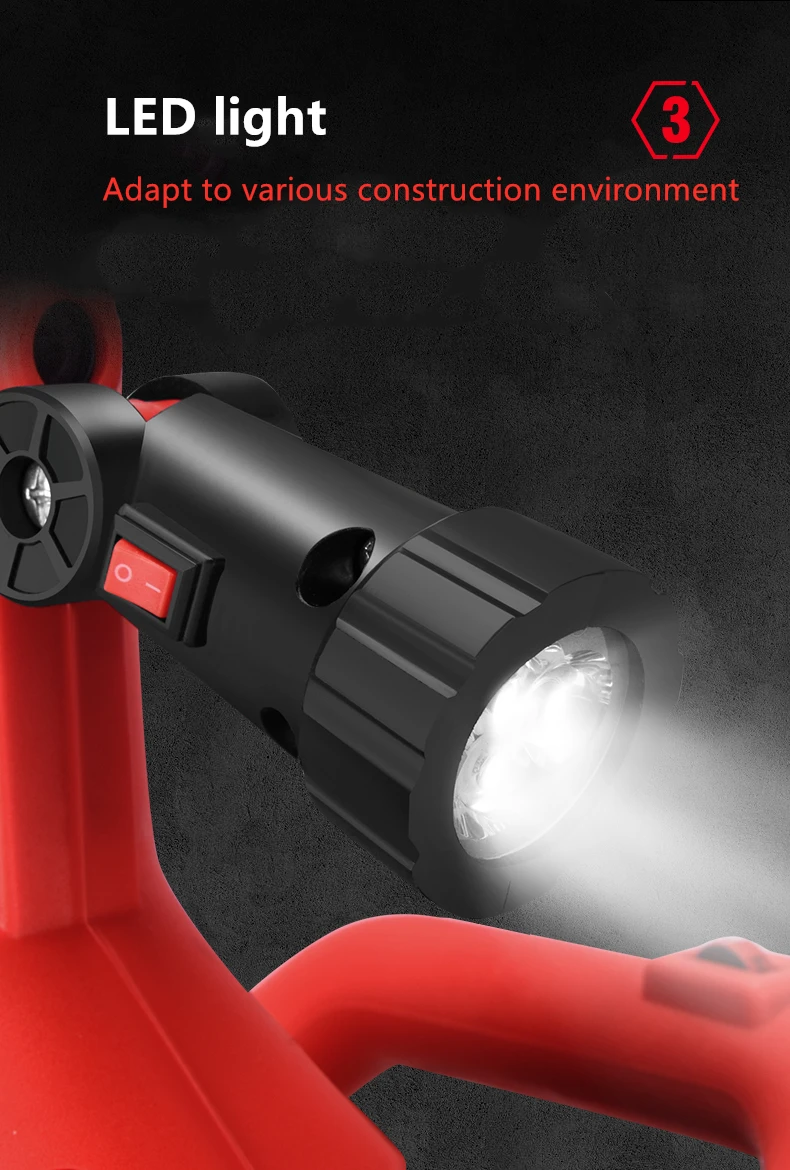 Cement rendering hand-held wall polisher plastering smoothing machine