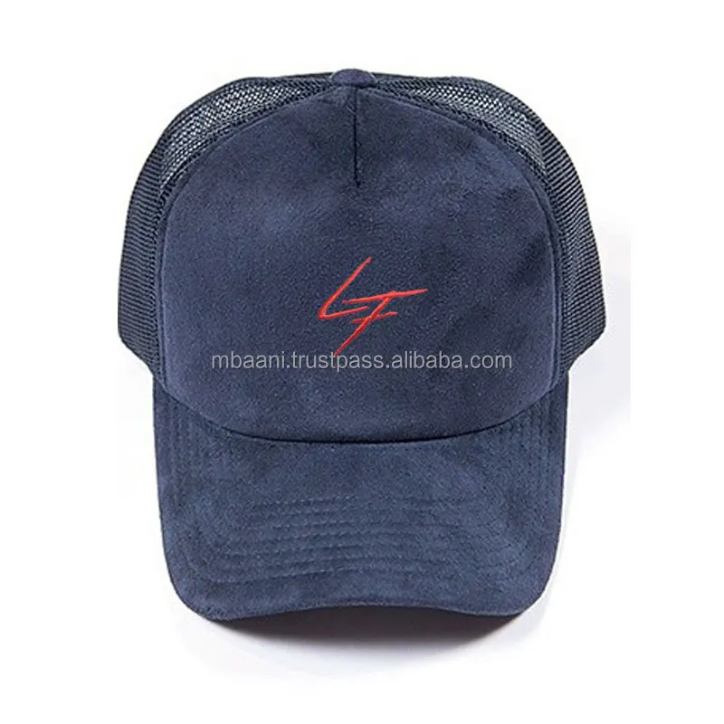  Новая трендовая замшевая сетчатая Кепка-тракер с индивидуальным логотипом кепки-тракер