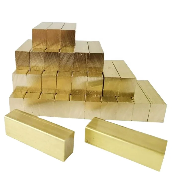 Wholesale Price Brass Flat  Square Rectangle Flat Bar Rod in Stock