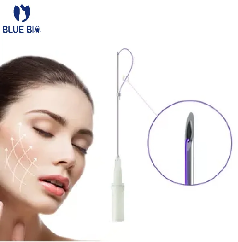 Disposable Double Mono Thread Wrinkle Filling Facial Face Lift Pcl Pdo Thread For Clinic