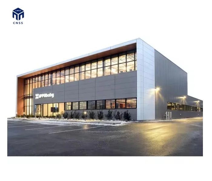 Easy build light steel prefab office building light plant frame prefabricated office building steel structures for sale