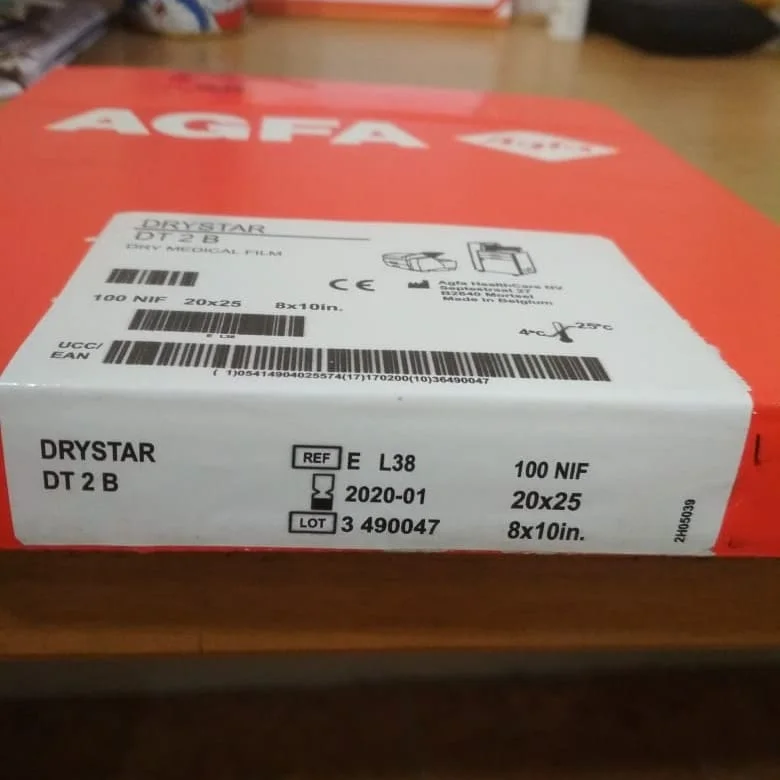 Agfa Drystar DT2 B 8*10 10x12 11*14 14*17inch Class I Medical X Ray Film work with AGFA Imager Drystar 5300 Drystar 5500