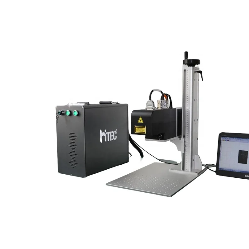 High accuracy engraving dynamic 3d laser printer fiber laser marking machine for curved surface engraving and stone embossing