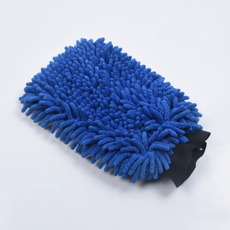 Microfiber Car Wash mitt Car cleaning Mitt Chenille Premium Scratch Free