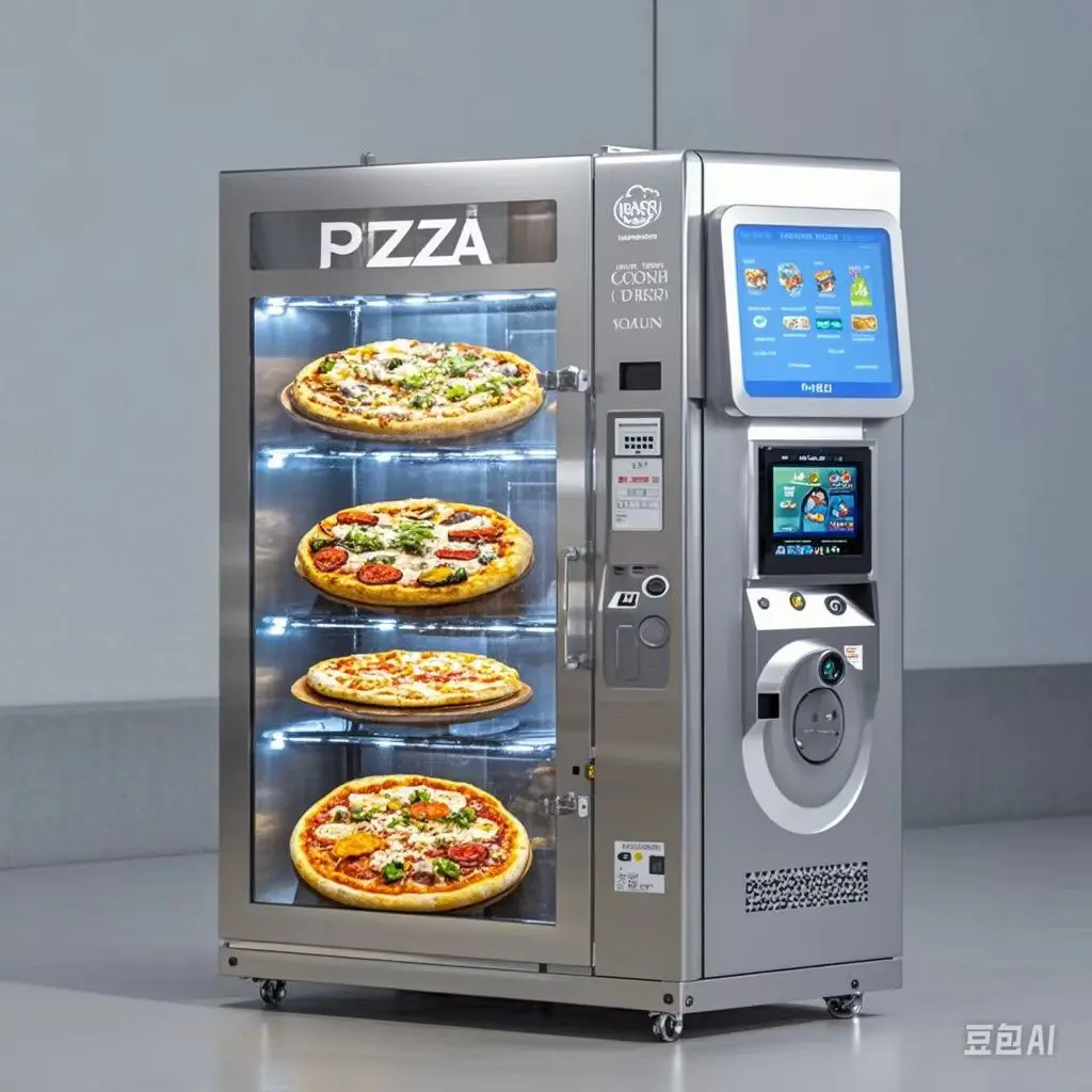 Proper Price New Designs Widely Used Pizza Vending Machine Outdoor Vending Machine Pizza