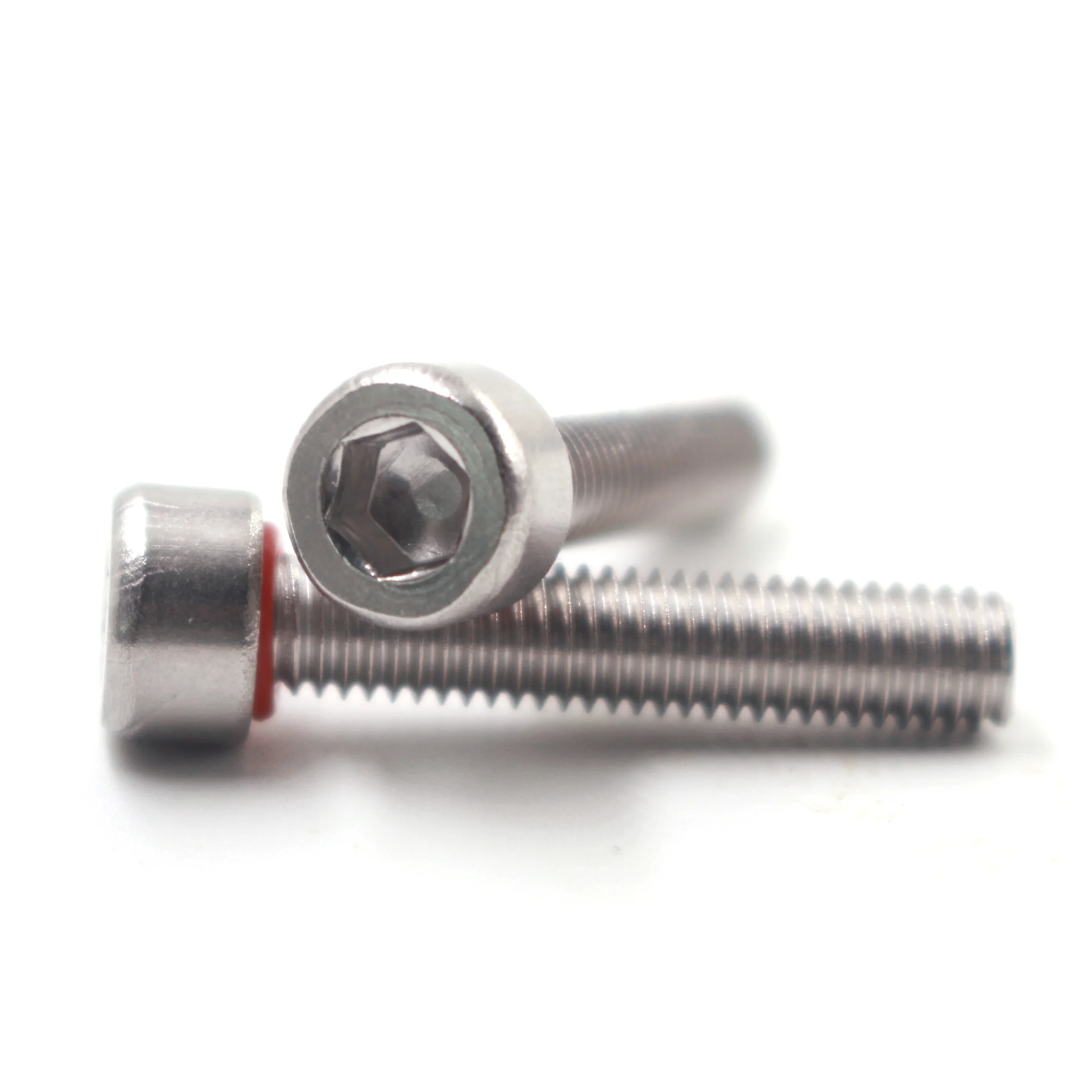 O ring sealing screw Stainless Steel Hex Cap waterproof screw with o ring sealing