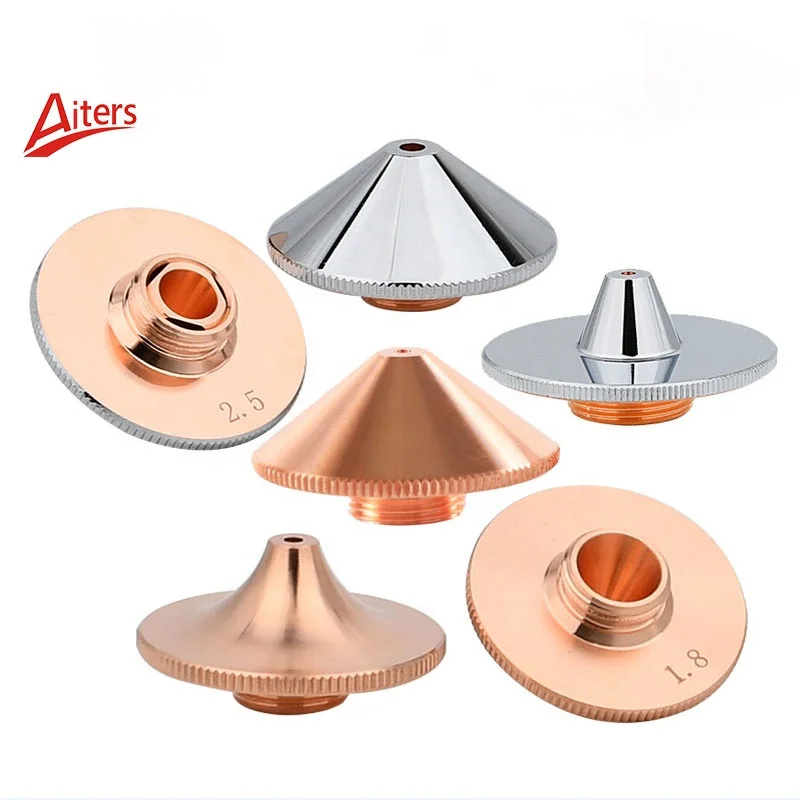 Height H11 H15 Single Double Conventional WanShunXing High speed Chrome-plated D28 Laser Nozzle for Laser Cutting Machine