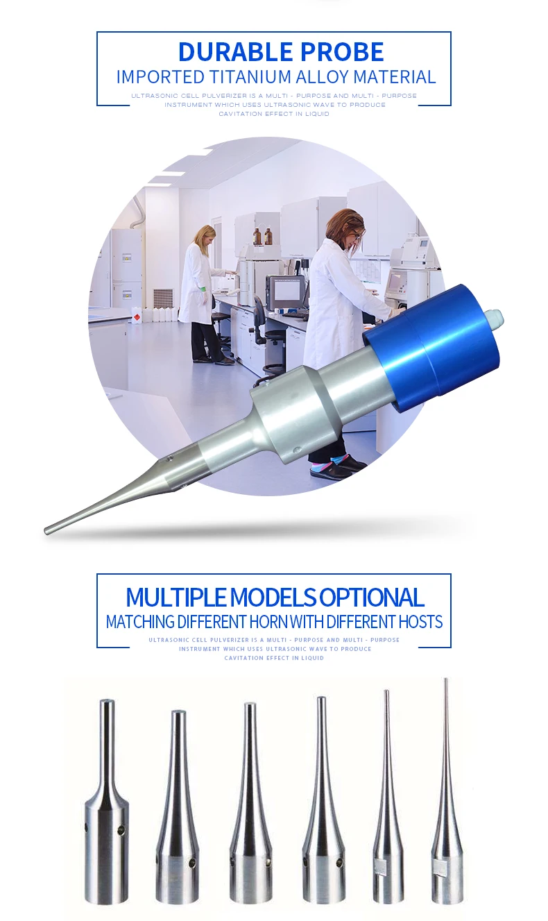 Дешевая мощная лабораторная ультразвуковая клеточная дробилка 150 мл, гомогенизатор