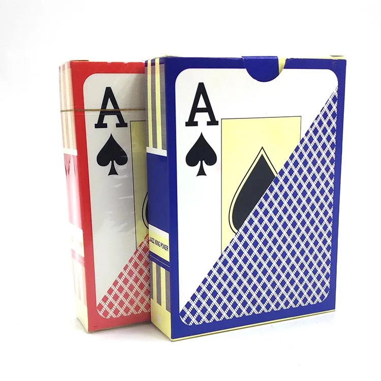 Custom high quality waterproof PVC playing card 100% plastic poker cards