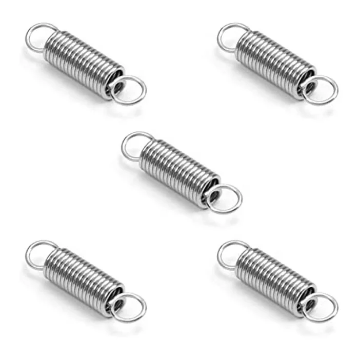 Factory Custom Spring Steel Coil High Extension Spiral Zinc Plating Galvanized Double Hook Constant Small Tension Springs