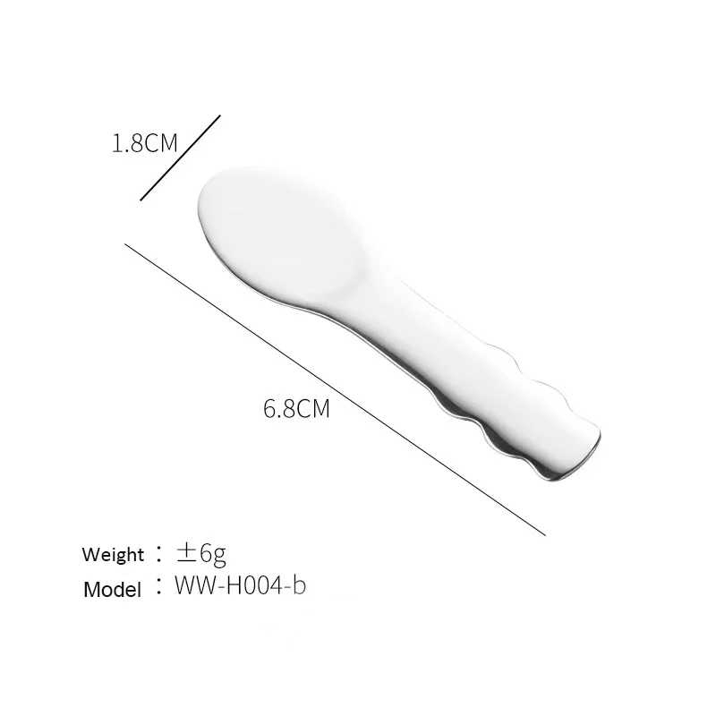 High Quality Cream Cosmetic Spatula Metal Spatula Cosmetic