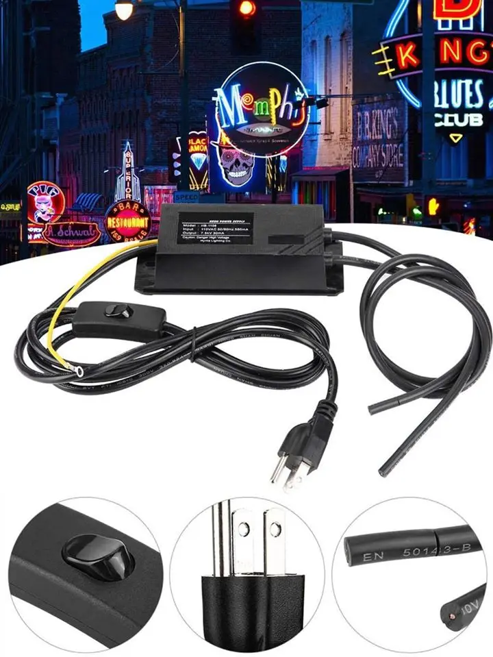 High Voltage Electronic Hong Ba 7.5kv 110v Neon Sign Power Supply