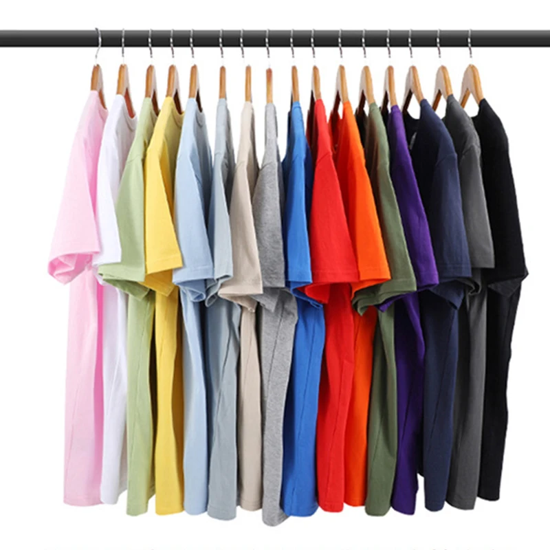 High Quality Casual Sport T Shirt Women White Shirts 100% Cotton Blank Customizable Logo T-Shirt for Men