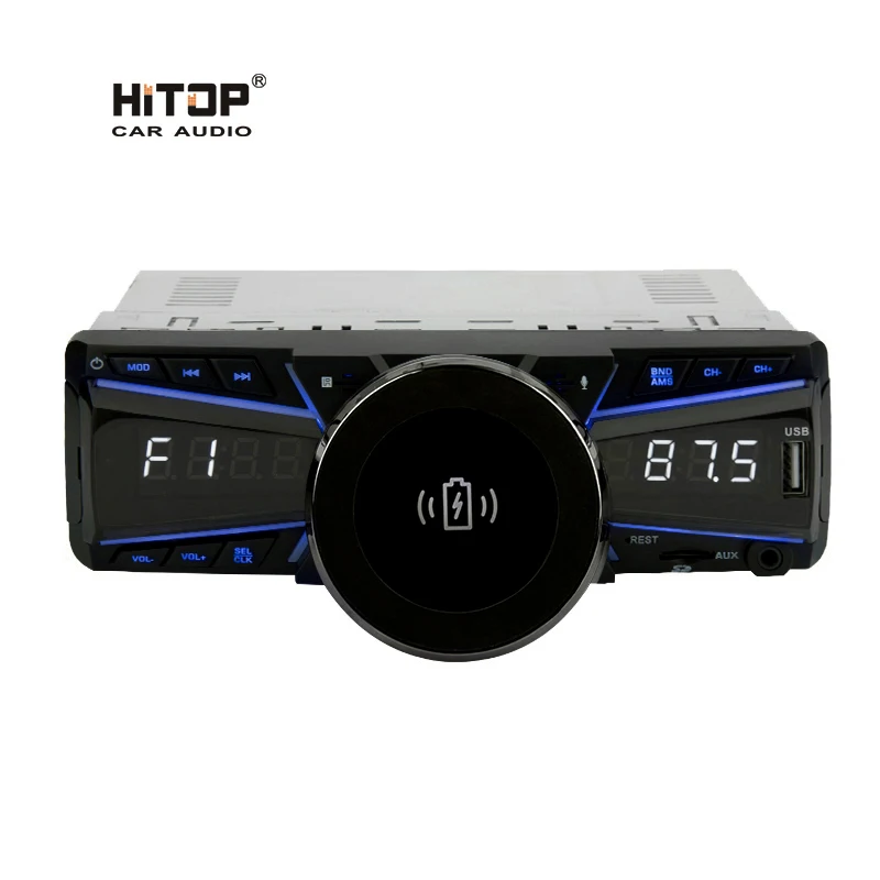  HT-300 цифровой экран универсальный автомобильный MP3 плеер Wi-Fi Авто Радио стерео Мультимедийный проигрыватель Blue tooth FM USB 1 Din