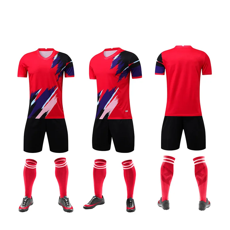 Custom Football Shirts Personalized Football Shirts and Short Kids Adult Names Team Numbers Logos Mens & Womens