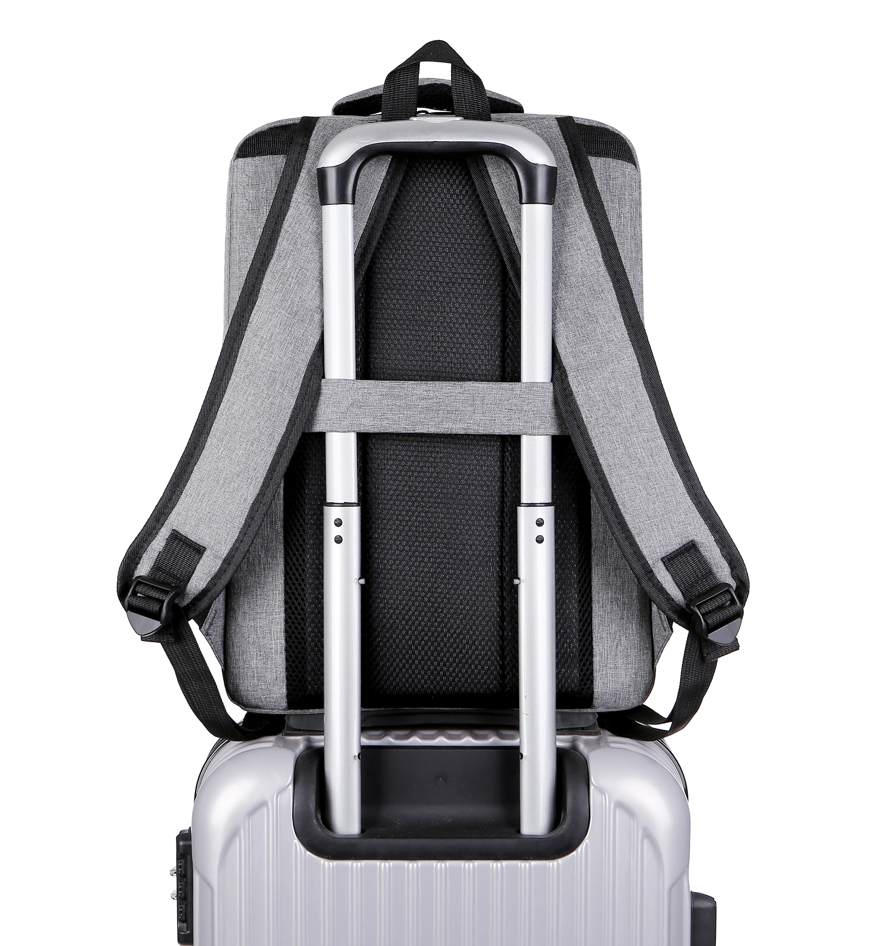 Factory hot sell business multifunctional backpacks wholesale smart black men waterproof custom laptop backpacks