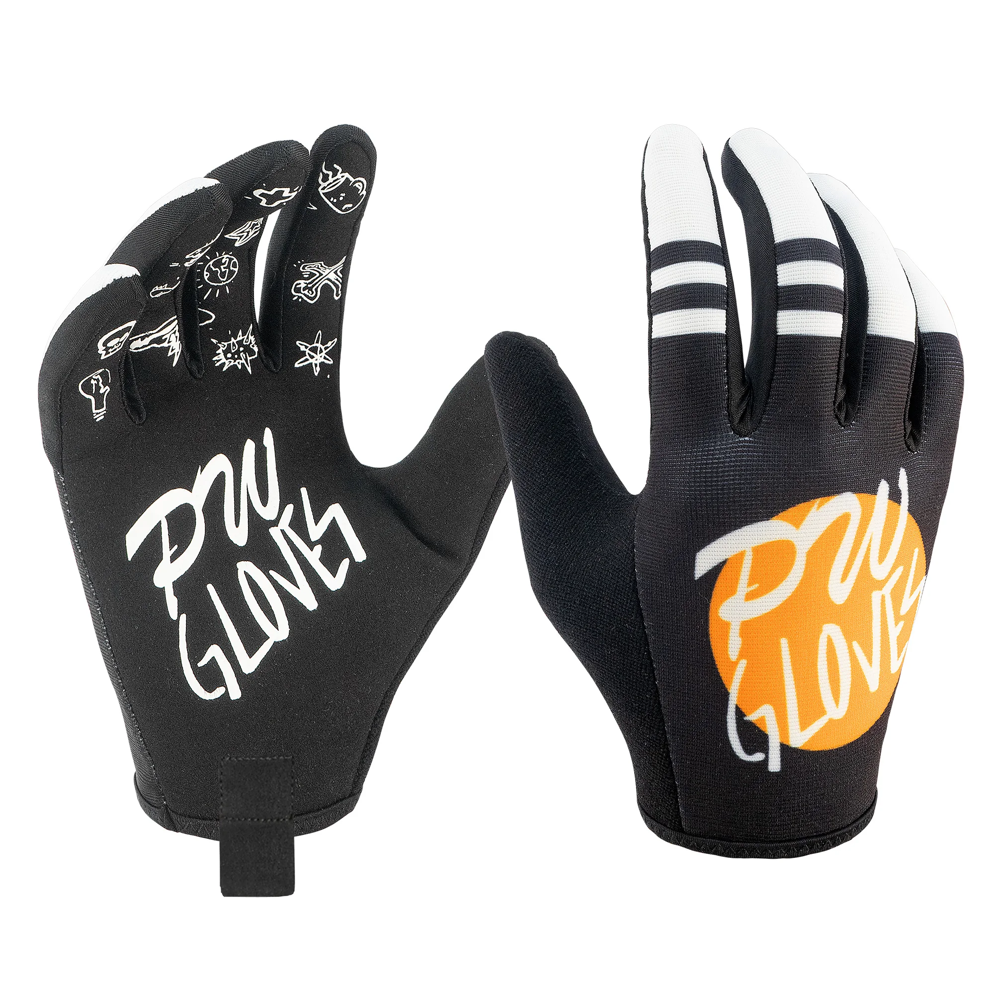 Best Quality Full Finger Custom MTB Racing Gloves Breathable Anti-slip Motorcycle  Gloves for BMX ATV MTB MX Gloves