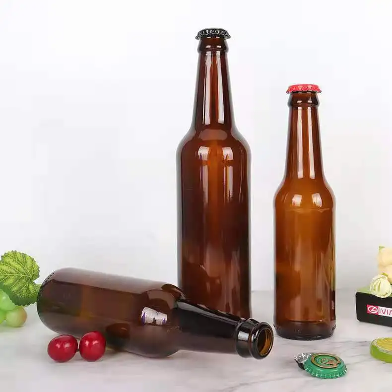 
Packaging Of One Wine Bottle And 2 Glasses Amber 330ml Glass Bottle Of Wine 