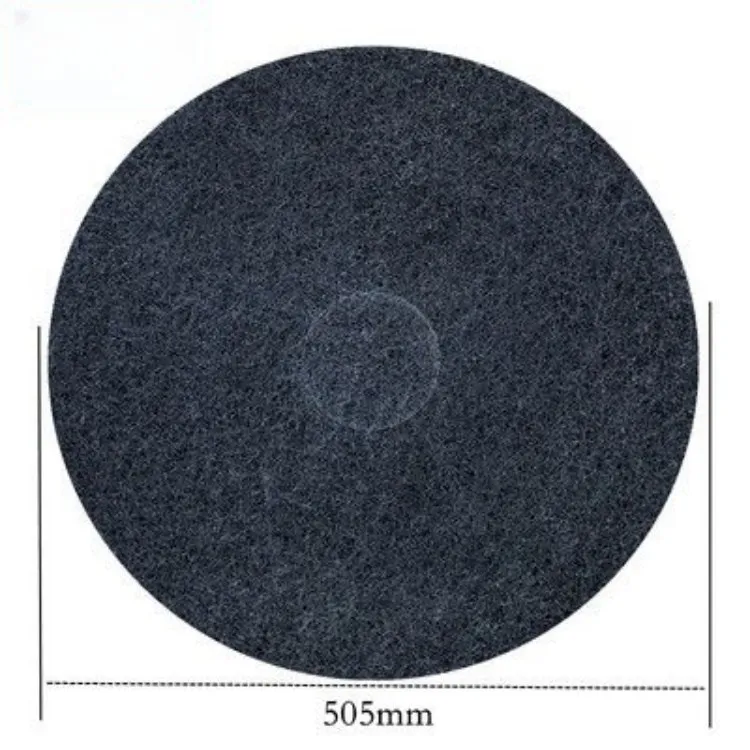 Customized 16 17 20 Inch Floor Grinding Polisher Pads Stainless Steel Polishing Pad For Stone Floor
