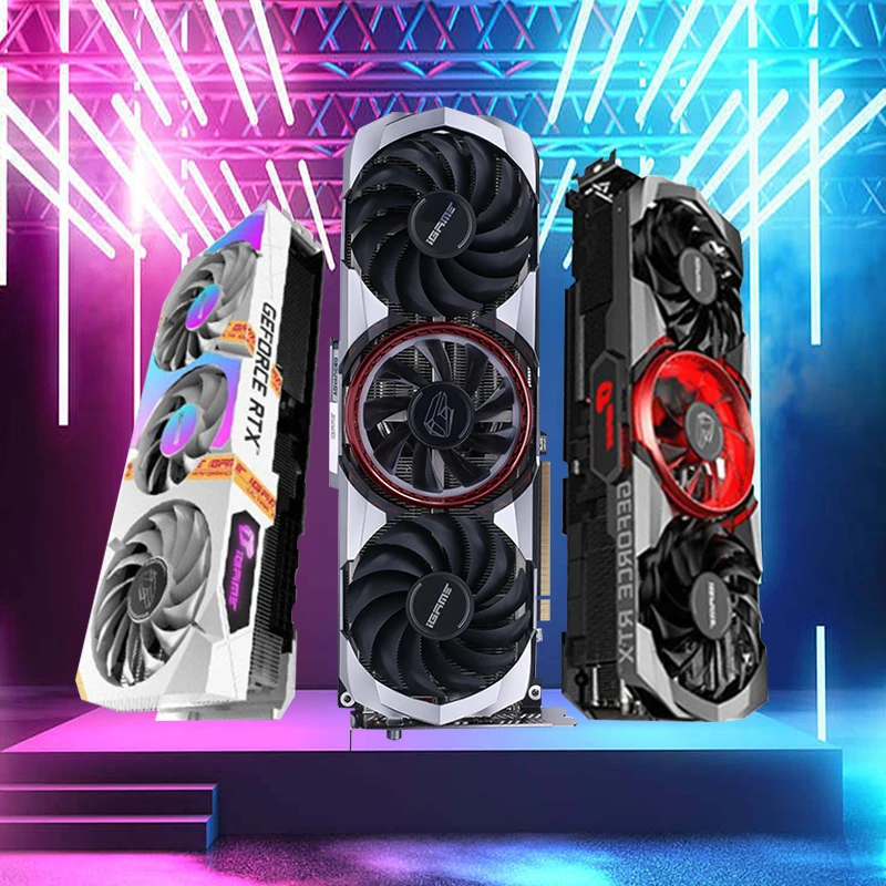 Оптовая продажа бывших в употреблении графических карт Rtx 3060 Ultra W Oc 12g Lhr Gpu компьютерная игровая графическая карта Поддержка 12