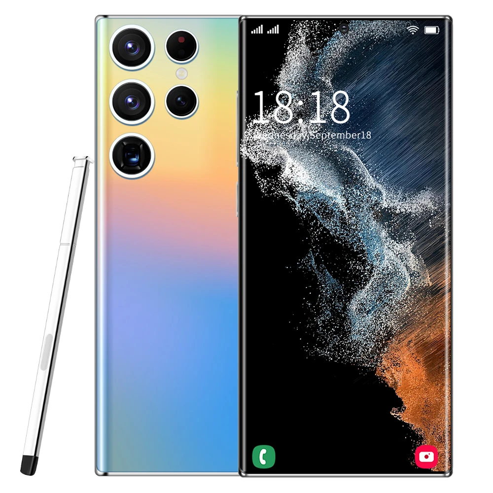 Смартфон Note30 Uetra 6 8 дюйма + 256 ГБ две SIM-карты 6800 мАч