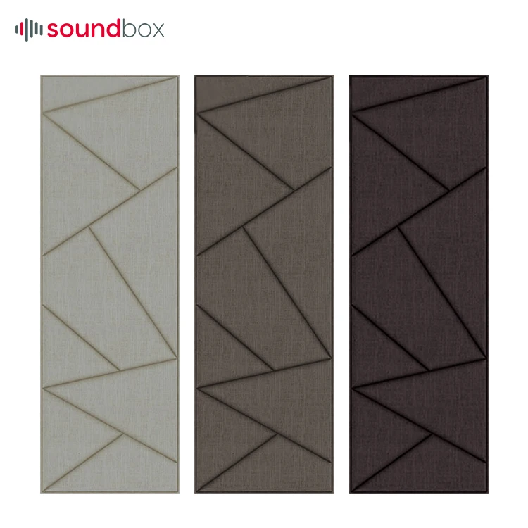 Modern fiberglass wall panels sound absorbing panel for home theater decorative easy install acoustic panels