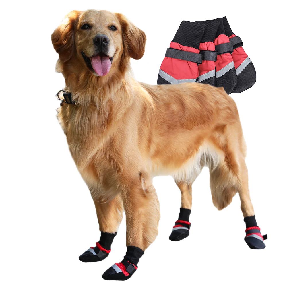 New Hoopet Comfortable Soft Bottom Dog Boots Shoes For Big Dog