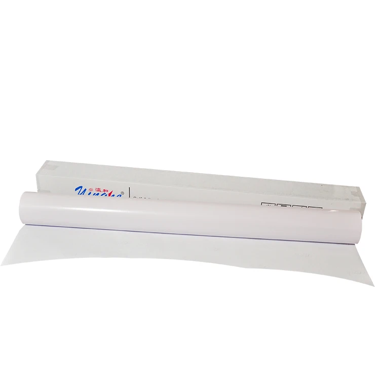 Yinghe wholesale printing pvc self adhesive vinyl 120g 140g white glossy matte eco solvent printable self adhesive vinyl roll