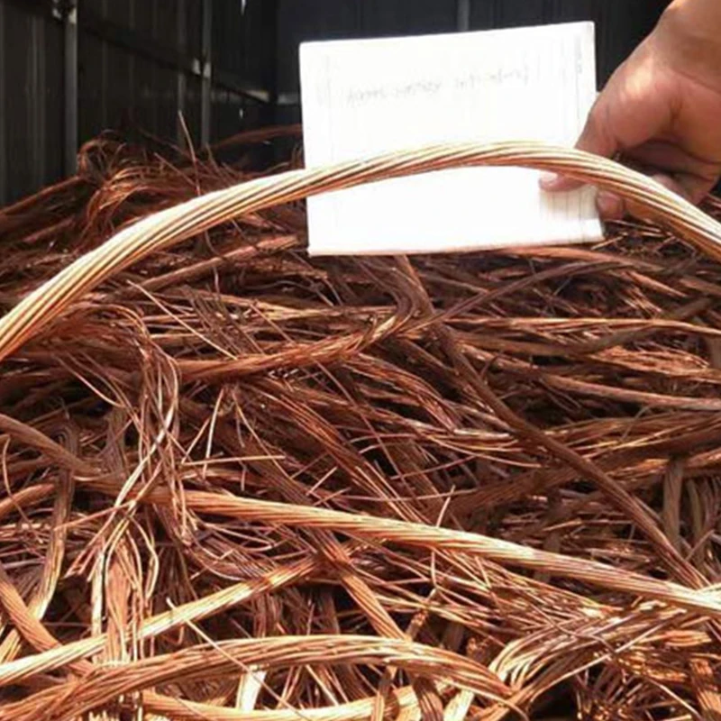 Mill Berry Recycling 99.95% High Purity Copper Scrap Scraps Metal Recycling Scrap Cable 0.4mm