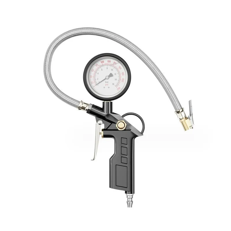 Automobile tire pressure gauge Car Tire Air Pressure Inflator Gauge LCD Display LED Backlight Vehicle Tester Inflation
