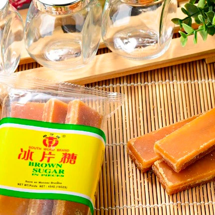 Crystal Brown Sugar In Piece for Food Ingredient